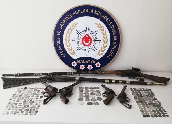 Malatya'da tarihi eser operasyonu: 2 gözaltı