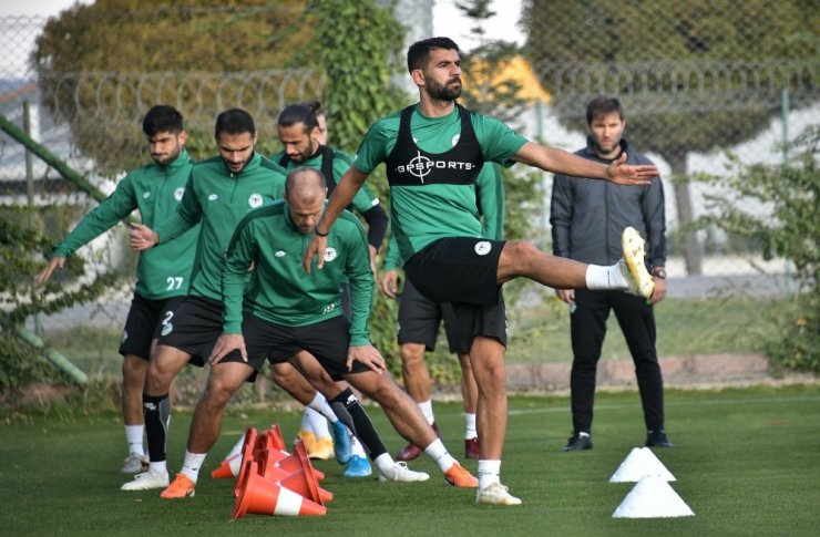 Konyaspor’da Fenerbahçe maçı hazırlıkları başladı