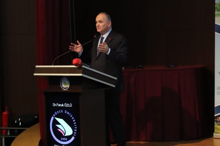 Başkan Özlü “Türkiye teknoloji ve bilgi üretmelidir”