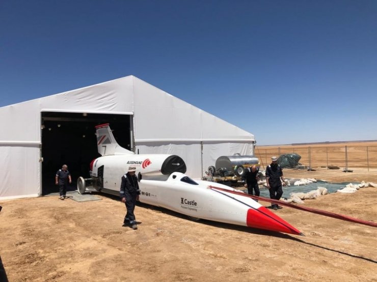 Bloodhound dünyanın en hızlı aracı olmaya hazırlanıyor