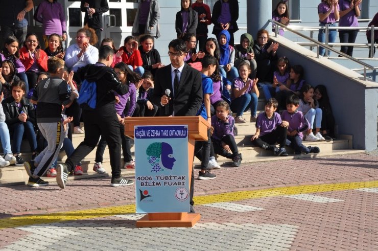 Gerze’de yılın ilk TÜBİTAK Bilim Fuarı