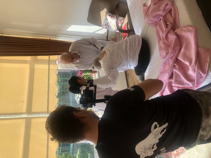 Atatürk filmi için kamera karşısına geçtiler