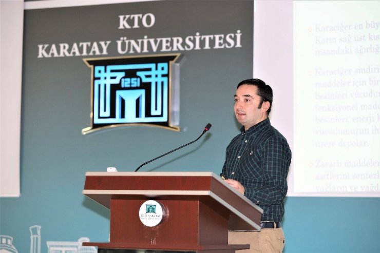 KTO Karatay Üniversitesinde sağlık semineri