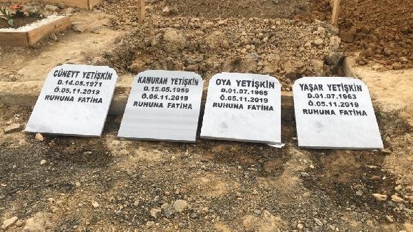 Fatih'te ölü bulunan 4 kardeş son yolculuğuna uğurlandı