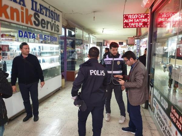 Iğdır'da 100 polisle kaçak cep telefonu operasyonu