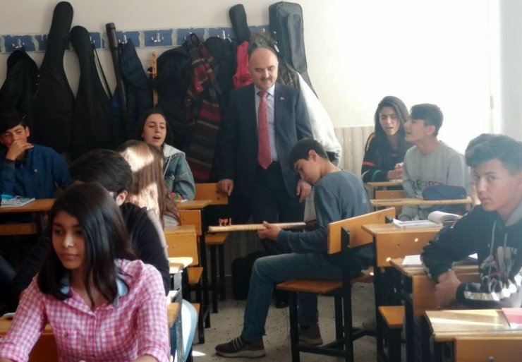 Vali Günaydın Feyziye - Memduh Güpgüpoğlu Güzel Sanatlar Lisesi’ni Ziyaret Etti
