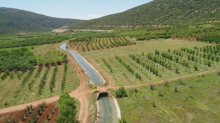 Isparta’da 400 bin 326 dekar tarım arazisi sulandı