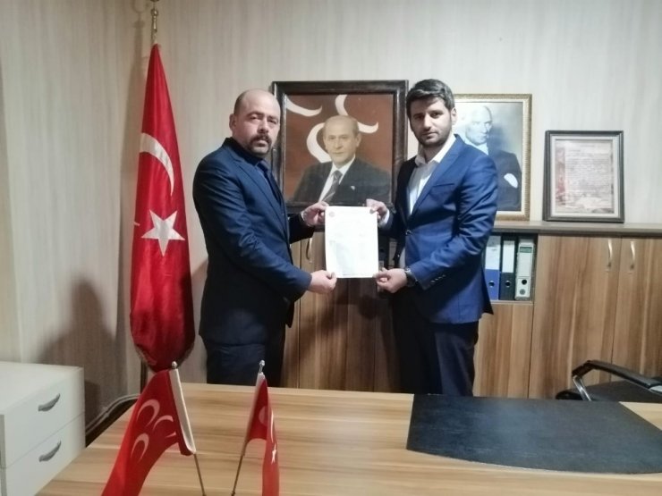 MHP Bozüyük İlçe Başkanlığına Serdar Pehlivan atandı