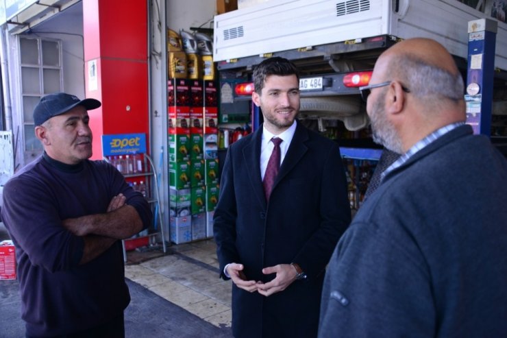Başkan Karagöl, sanayi esnafını ziyaret etti