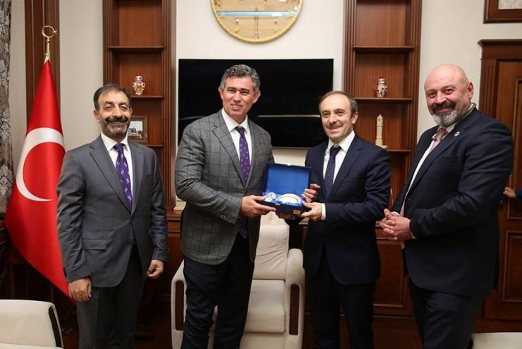 TBB Başkanı Metin Feyzioğlu, Vali Cüneyt Epcim’i ziyaret etti