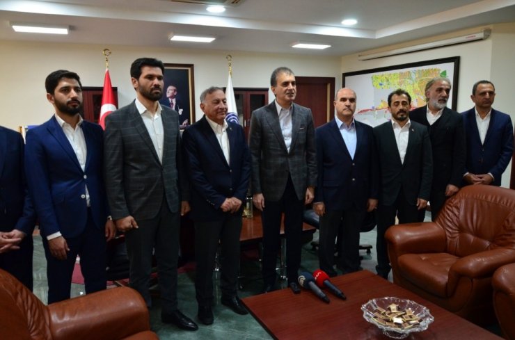AK Partili Çelik’ten belediye başkanlarına ziyaret