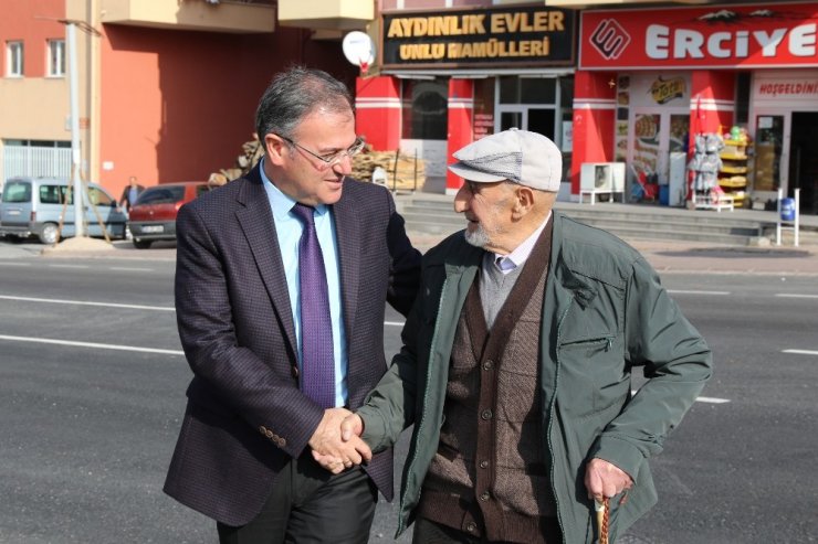 Hacılar Belediye Başkanı Özdoğan, "Sorunları yerinde tespit ediyoruz"