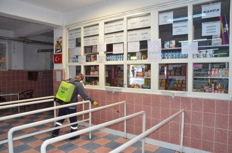 Kırıkkale’deki okul ve camiler temizleniyor