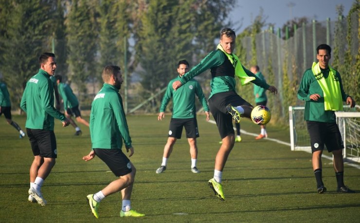 Konyaspor Beşiktaş maçı hazırlıklarına yeniden başladı
