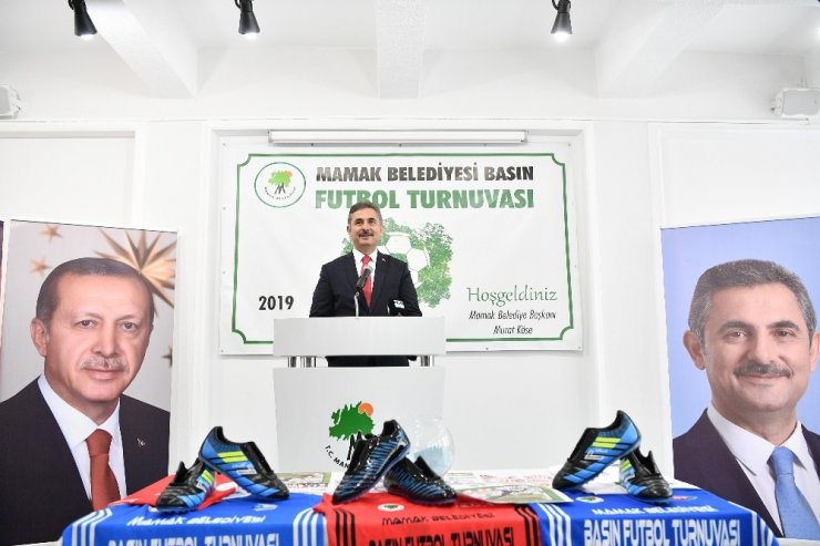 Mamak Belediyesi Basın Futbol Turnuvası başlıyor