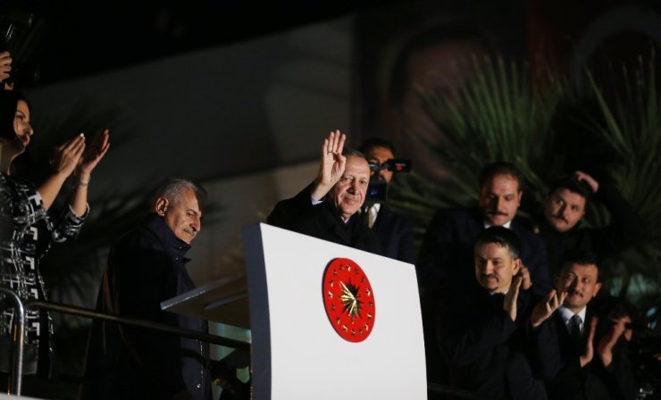 Cumhurbaşkanı Erdoğan Kiraz’da konuştu