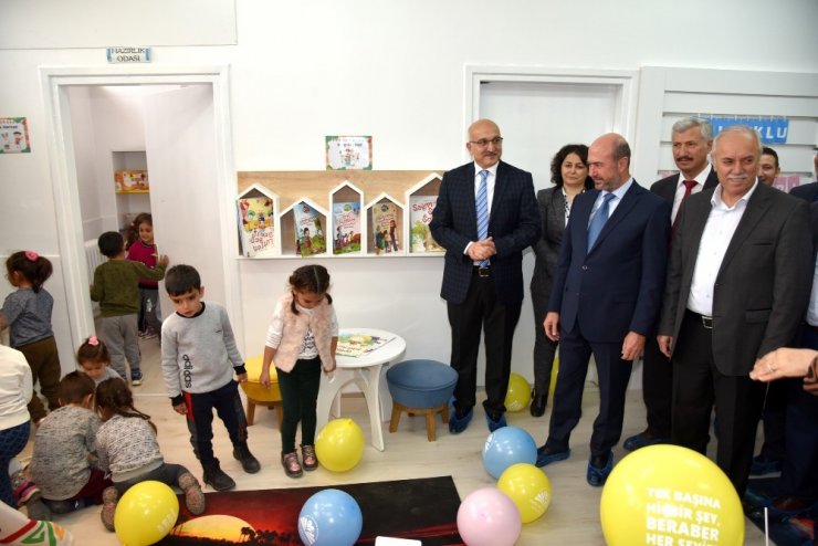 Tatköy Anasınıfı ve okul kütüphanesi açıldı